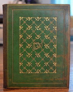 [Fine Binding | Frank Garrett] Illuminated Address on Vellum