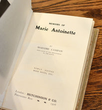 Load image into Gallery viewer, [Embroidered Binding | Ellen Evershed] Memoirs of Marie Antoinette
