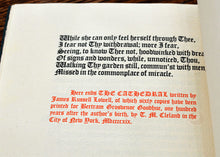 Load image into Gallery viewer, [Bertram Grosvenor Goodhue | Limited to 60] The Cathedral
