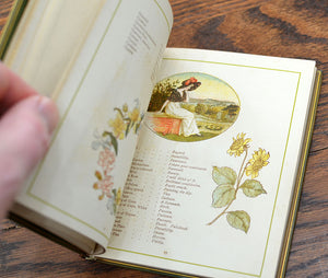 [Fine Binding | Kate Greenaway] The Language of Flowers