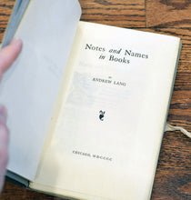 Load image into Gallery viewer, [Printed on Vellum] Notes and Names in Books
