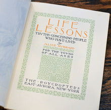 Load image into Gallery viewer, [Fine Binding | The Roycroft Shop] Life Lessons
