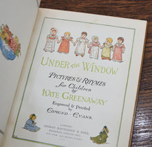 Load image into Gallery viewer, [Fine Binding | Riviere &amp; Son | Kate Greenaway] Under the Window
