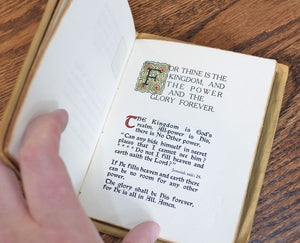 [Roycrofters] Whealen, Clara Kinne (compiled by). The Lord’s Prayer: An Ever Present Help in Time of Trouble.