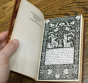 [Vale Press] A Defence of the Revival of Printing