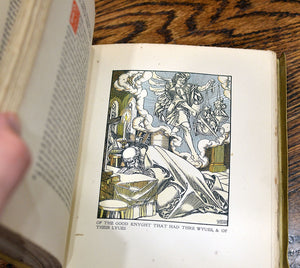 [Hand-Colored | Vellum Binding] The Booke of Thenseygnementes