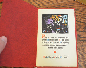 Sahlin, Axel Edw. Typographic Expressions: Something of Roycroft Principles and Methods [together with] six Christmas greetings booklets printed by Sahlin, 1940-1960.