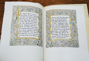 [Illuminated] Stevenson, Robert Louis. Prayer in Time of Rain.