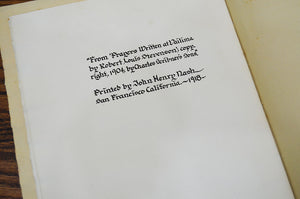 [Illuminated] Stevenson, Robert Louis. Prayer in Time of Rain.