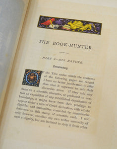 [Illuminated] Burton, John Hill. The Book Hunter.