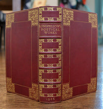 Load image into Gallery viewer, [Douglas Cockerell] The Poetical Works of Henry Wadsworth Longfellow.

