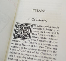Load image into Gallery viewer, [Elm Press | Peter Verburg] Cowley, Abraham. Essays.
