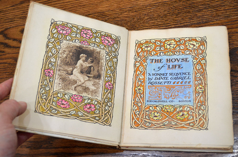 [Illuminated] Rossetti, Dante Gabriel. The House of Life.