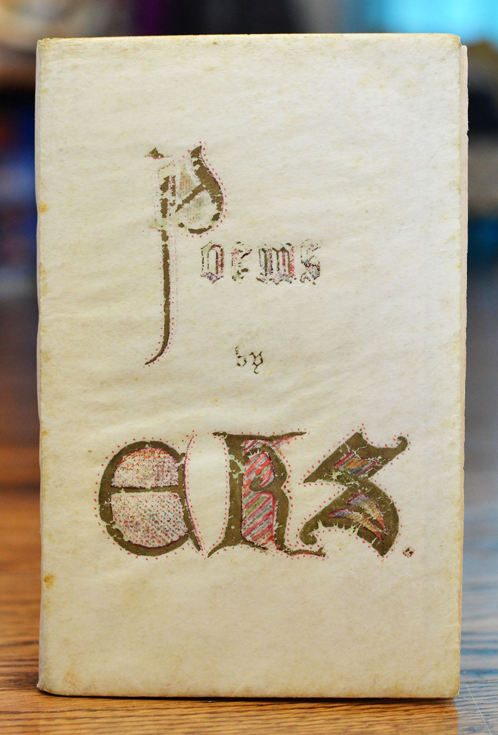 [Extra Illustrated with Original Watercolors] Poems