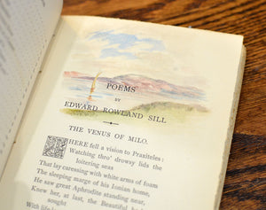 [Extra Illustrated with Original Watercolors] Poems