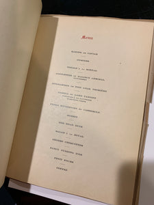 [Association/Presentation Copy] Fourth Annual Banquet of the Bibliophile Society