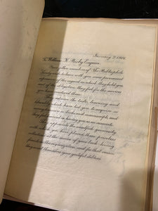 [Association/Presentation Copy] Fourth Annual Banquet of the Bibliophile Society