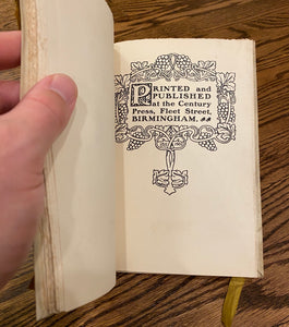 [Arts & Crafts Printing] Whittlesey, Dorothy. A Posy of Poems.